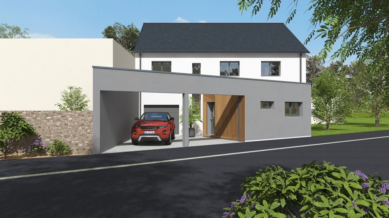 Innovante n°5 maison de ville contemporaine